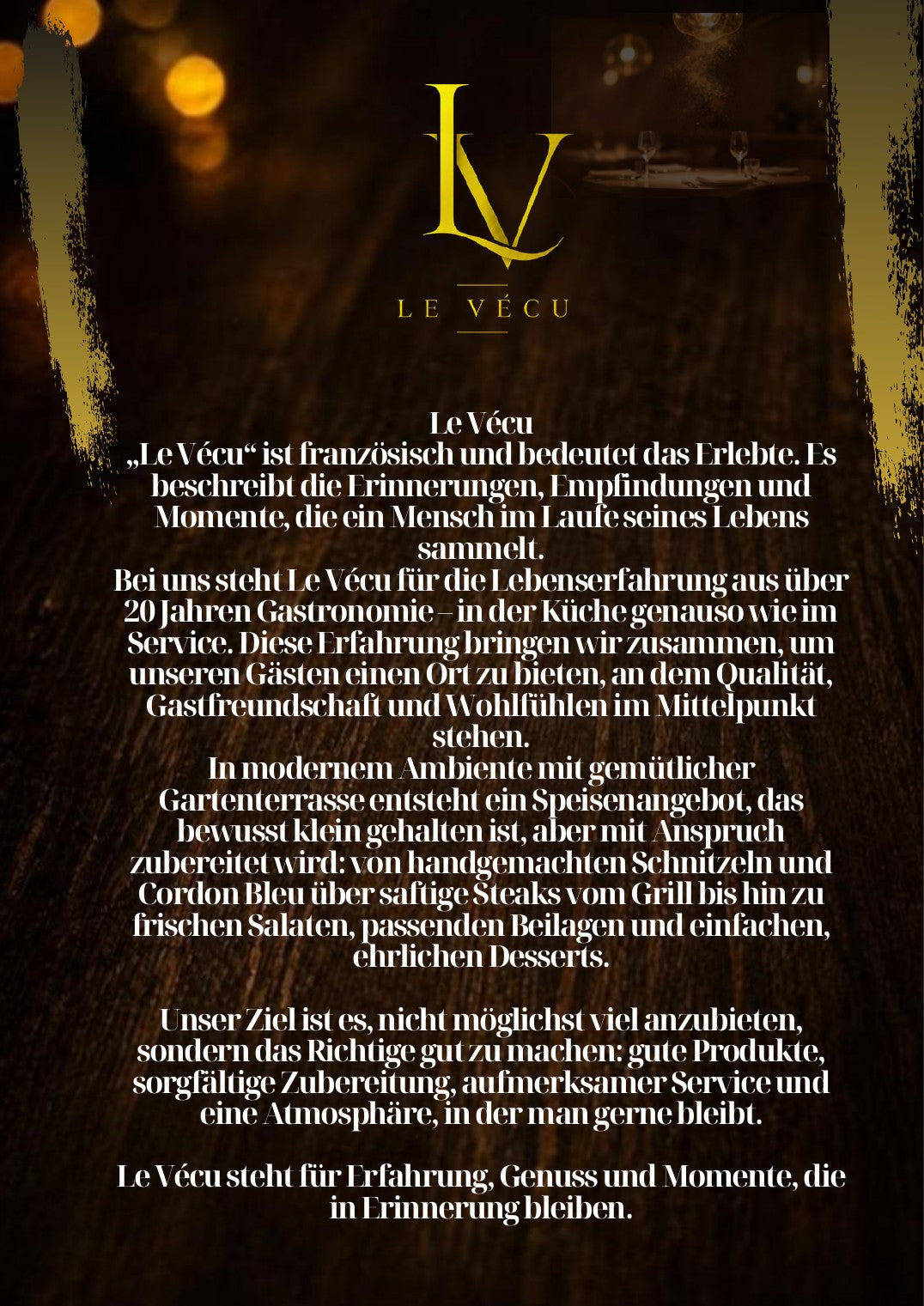 Le Vécu Speisekarte – Seite 12